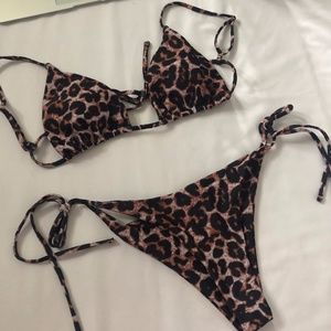 Leopard Print Bikini